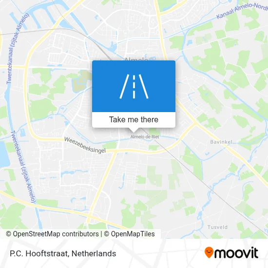 P.C. Hooftstraat map