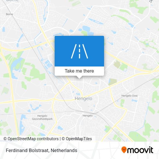 Ferdinand Bolstraat map