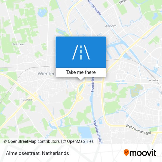 Almelosestraat map