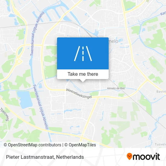 Pieter Lastmanstraat map