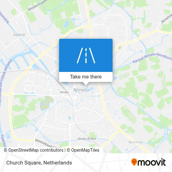Kerkplein map