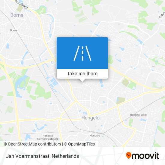 Jan Voermanstraat map