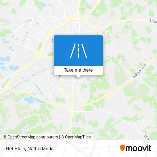 Het Plein map
