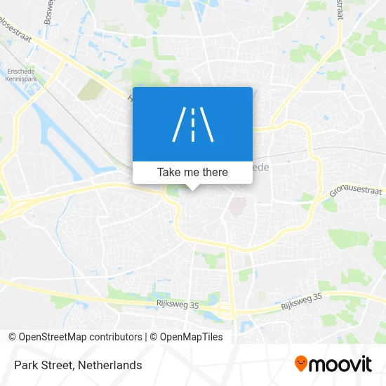 Parkstraat map