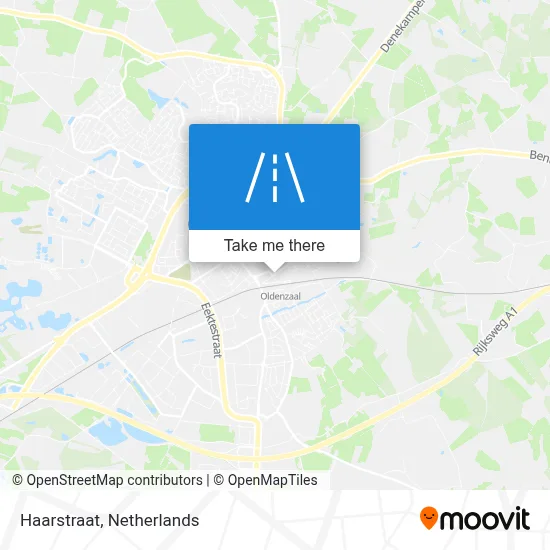 Haarstraat map