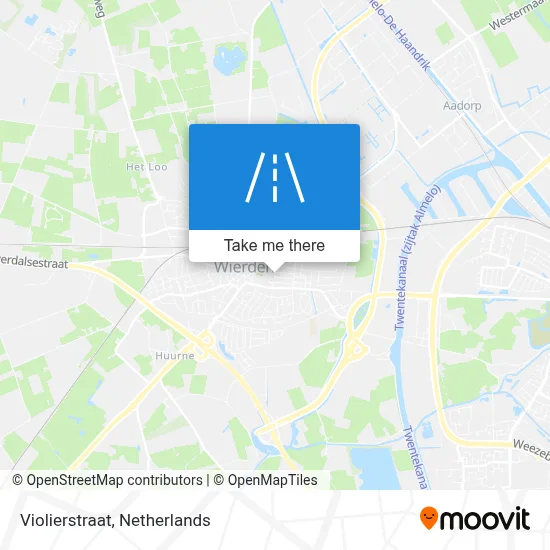 Violierstraat map