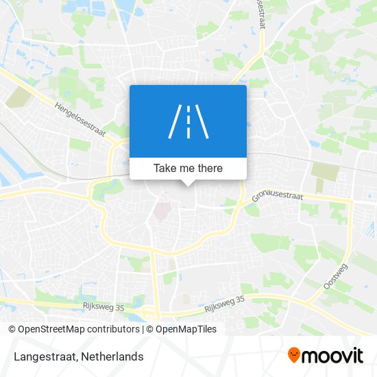 Langestraat Karte