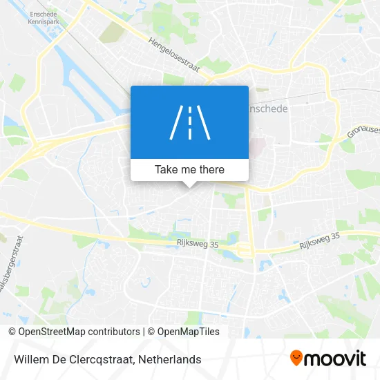 Willem De Clercqstraat map