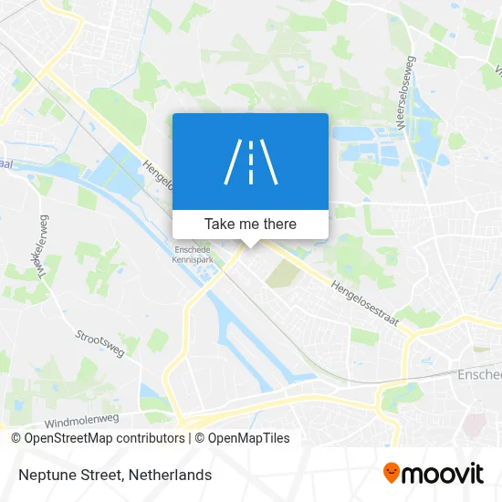 Neptunusstraat map