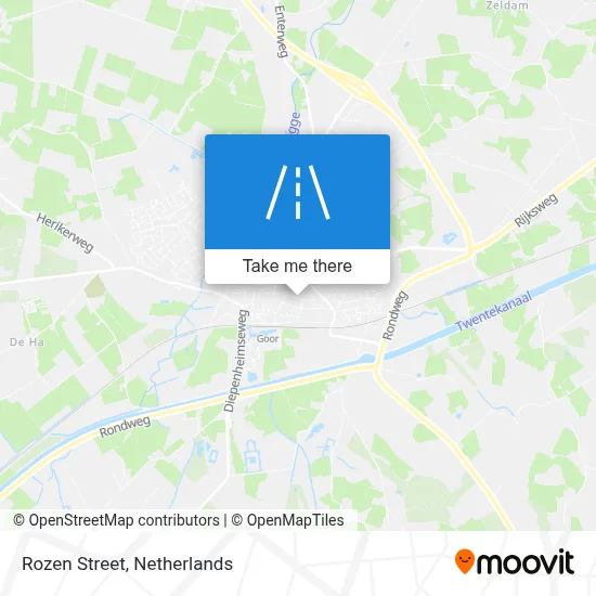 Rozenstraat map