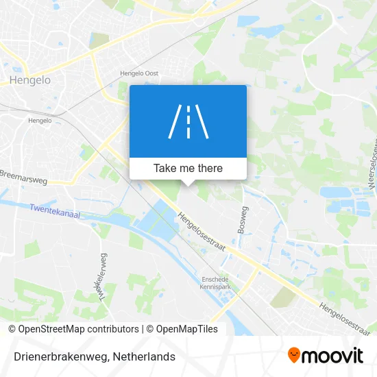 Drienerbrakenweg map