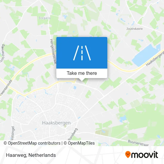 Haarweg map