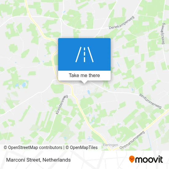Marconistraat map