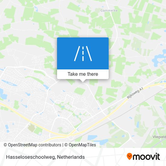 Hasseloseschoolweg map