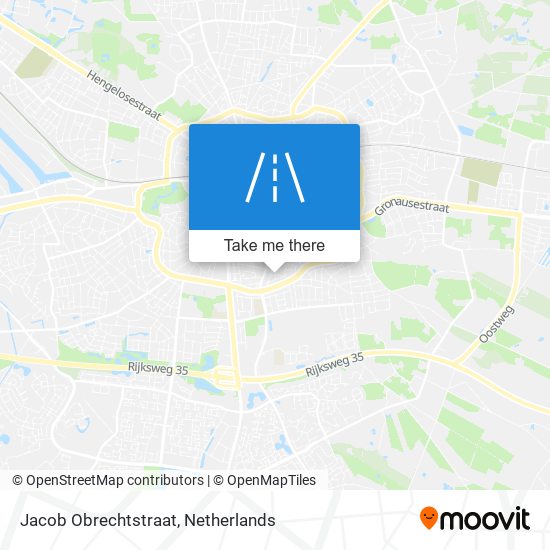 Jacob Obrechtstraat map