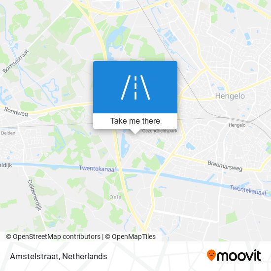 Amstelstraat map