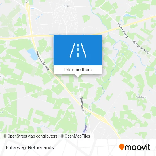 Enterweg map