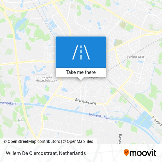 Willem De Clercqstraat map