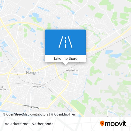 Valeriusstraat map