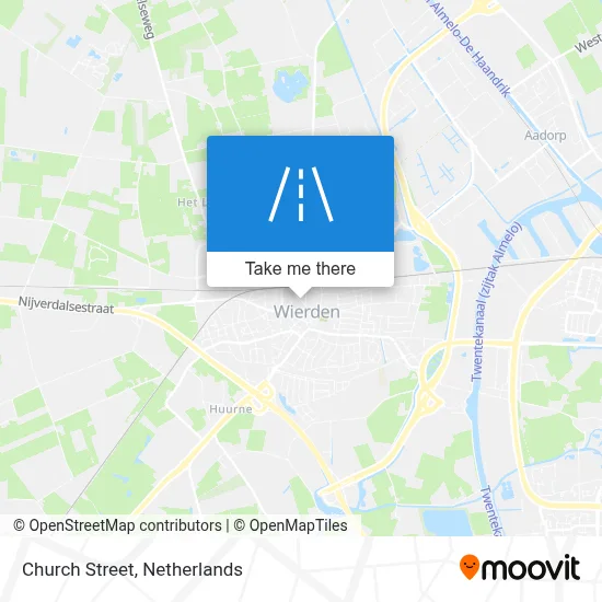 Kerkstraat map
