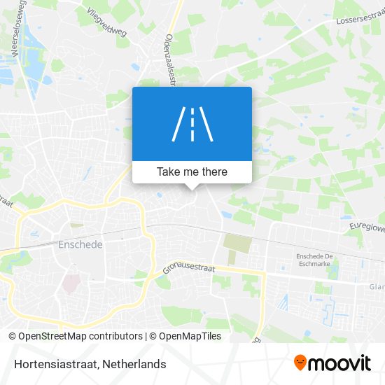 Hortensiastraat map