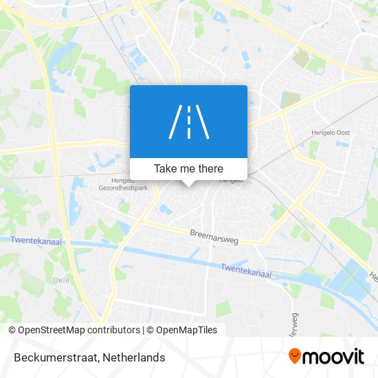 Beckumerstraat Karte