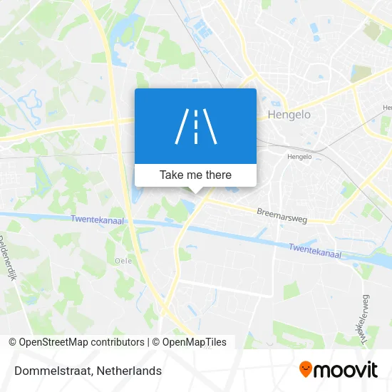 Dommelstraat map