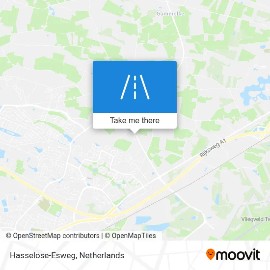 Hasselose-Esweg map
