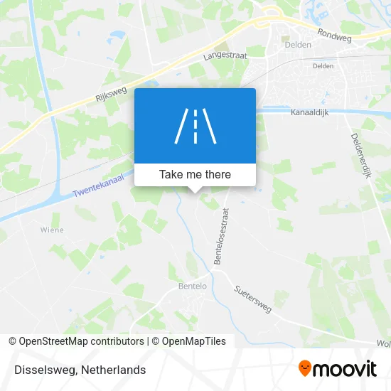 Disselsweg map