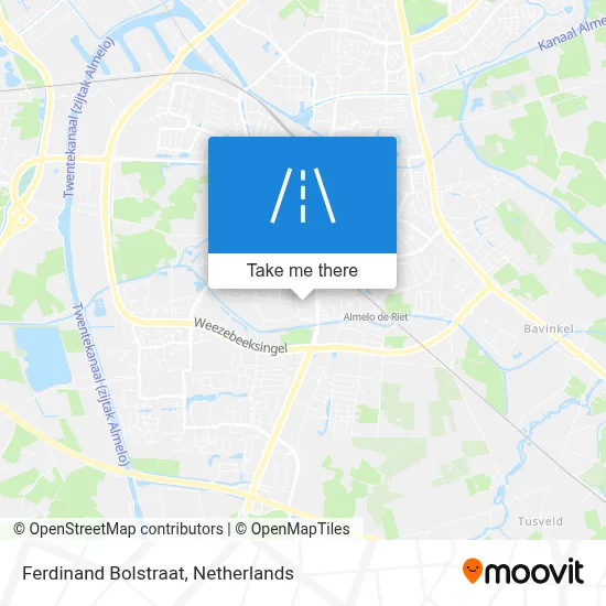 Ferdinand Bolstraat map