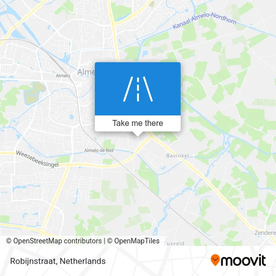 Robijnstraat map
