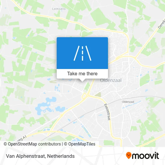 Van Alphenstraat map
