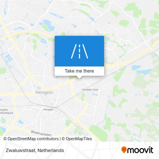 Zwaluwstraat map