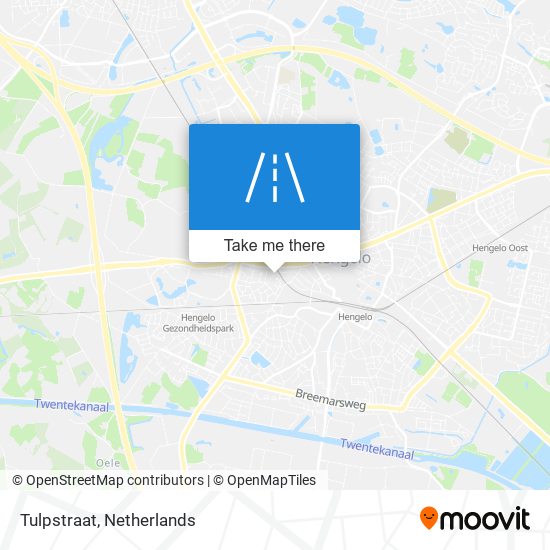 Tulpstraat map