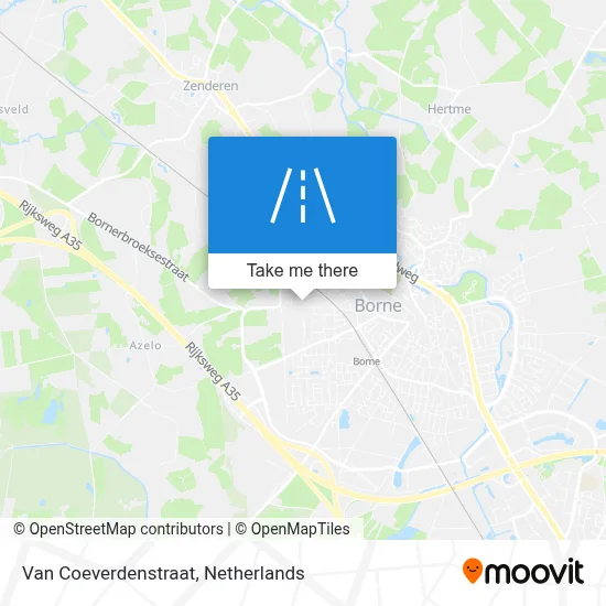 Van Coeverdenstraat map