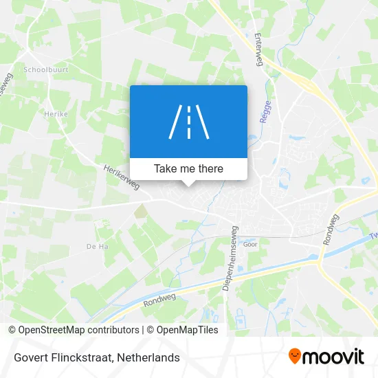Govert Flinckstraat map