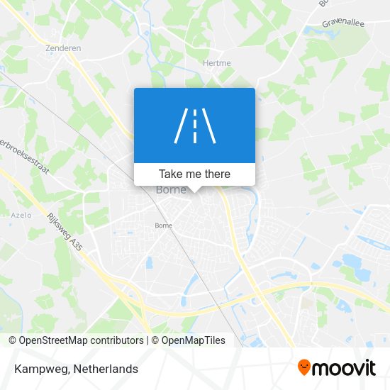 Kampweg map