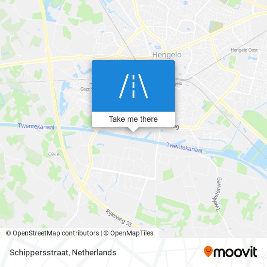 Schippersstraat map