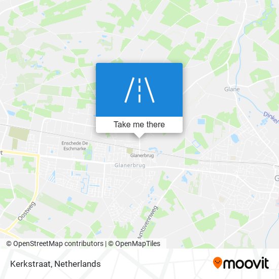 Kerkstraat map