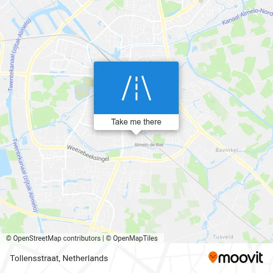Tollensstraat map