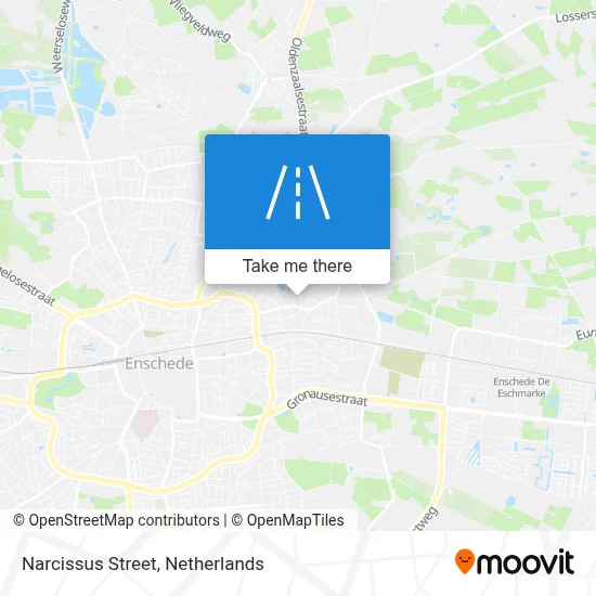 Narcisstraat map