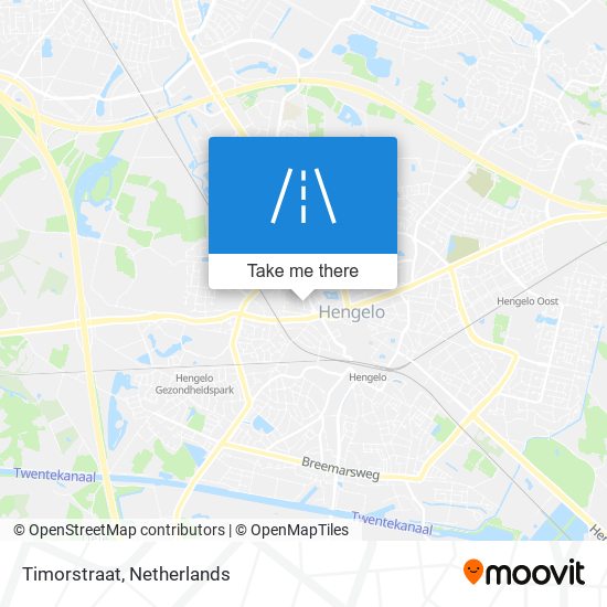 Timorstraat map