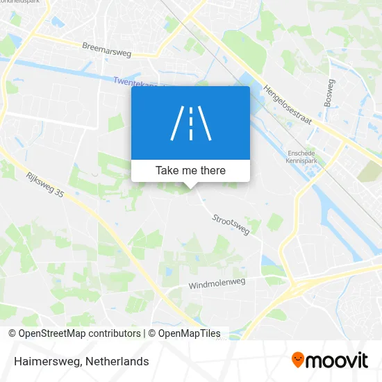 Haimersweg map