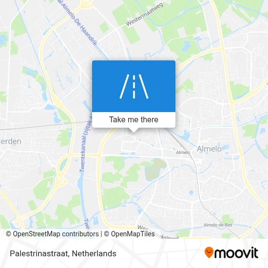 Palestrinastraat map