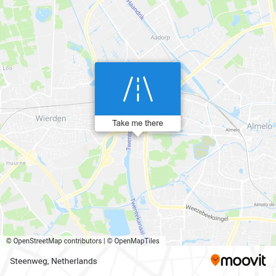 Steenweg map