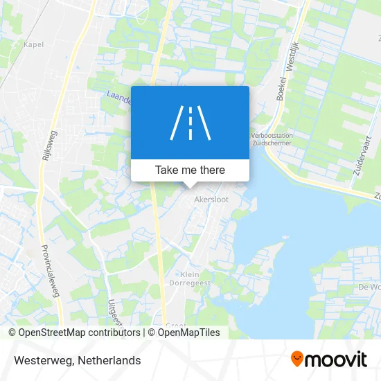 Westerweg map
