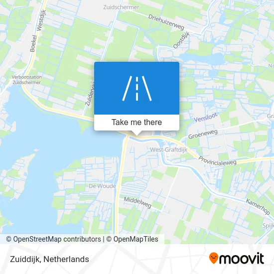 Zuiddijk map