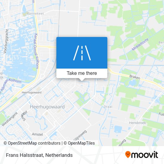 Frans Halsstraat map