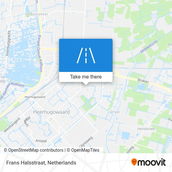 Frans Halsstraat map