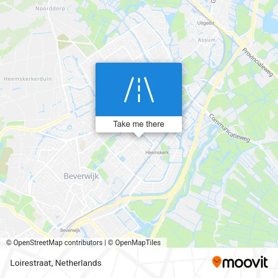 Loirestraat map